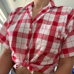 ::Vintage:: picnic button down